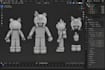 model a roblox ugc bundle in blender