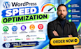 optimize wordpress website speed, fix page speed and core web vitals
