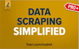 do data mining, web scraping, data extraction, web crawling and data collection