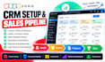 setup zoho CRM sales pipeline custom fields and lead management