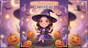 create a cute halloween caricature