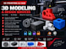 design fix 3d printable stl cad model replacement part enclosure pcb 3d printing
