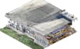 build 3d terrain model from point cloud,lidar scan processing,3d topographic map