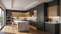 create 3d kitchen designs with custom cabinets, layouts, and elevations