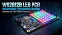 design ws2812b pcb, rgb led controller and programmable lighting