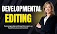provide substantive developmental or line editing