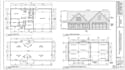 create barndominium plan, elevation, roof plan, foundation, mep, autocad drawing