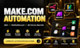 make com automation, gmail workflows and ai integrations