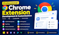 develop, fix and customize your chrome extension, browser extension and web app