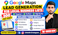do google maps scraping, web scraping, and business leads