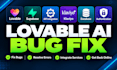 fix lovable ai website lovable supabase lovable bug fix ai developer integration
