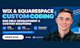fix and code wix squarespace websites HTML CSS javascript