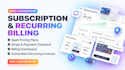 build subscription software, recurring billing, stripe payment and saas platform
