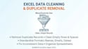 remove duplicates and clean your excel data accurately