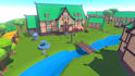 create low poly modular 3d game environments, maps, buildings and asset kits