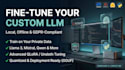finetune a custom llm locally for strict gdpr compliance