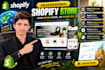 create shopify dropshipping store,shopify website