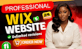 design redesign develop wix websites ecommerce real estate course website