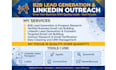 do b2b lead generation linkedin email finding and data entry