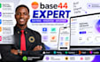fix base44 bugs, debug base44 apps, integrate apis and deploy web apps
