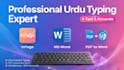 do pdf to word typing fast