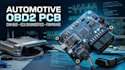 design automotive obd2 pcb, can bus, ecu diagnostics and embedded firmware