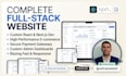 build a modern nextjs website with tailwind CSS