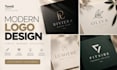 design or redesign a modern minimalist logo