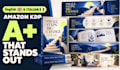 design stunning amazon KDP a plus content