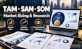 calculate tam sam som and market size