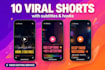 create ready to post faceless video to post