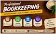 do professional bookkeeping, income statement, bank statement