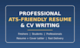 write an ats friendly professional resume and CV