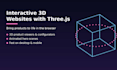 create an interactive 3d website or product viewer with threejs