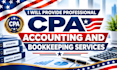 provide professional CPA accounting and bookkeeping services