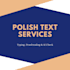 type, proofread, and edit your polish texts or ai content