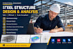 design analyse steel structures with structural calculations
