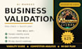 validate your business idea and build your launch plan