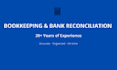 do bookkeeping and bank reconciliation for your small business