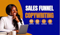 write a high converting sales funnel and landing page copy
