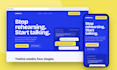 create a responsive landing page