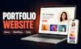 design a personal portfolio website for freelancers and ugc creators