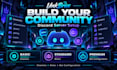 set up a discord server for gaming and streaming communities