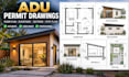 adu plans adu permit drawings garage conversion permit drawings architectural