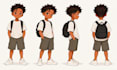 create a character turnaround sheet from your design
