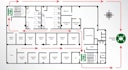 draft emergency evacuation plan,fire exit escape route,assembly point map layout