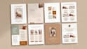 design digital journal, etsy digital planner, hyperlinked and printable journal
