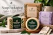 design custom soap packaging, labels and soap boxes