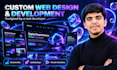 build a modern 3d animated website with interactive effects
