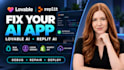 fix lovable ai, replit ai app bugs, login errors, and deploy shopify integration